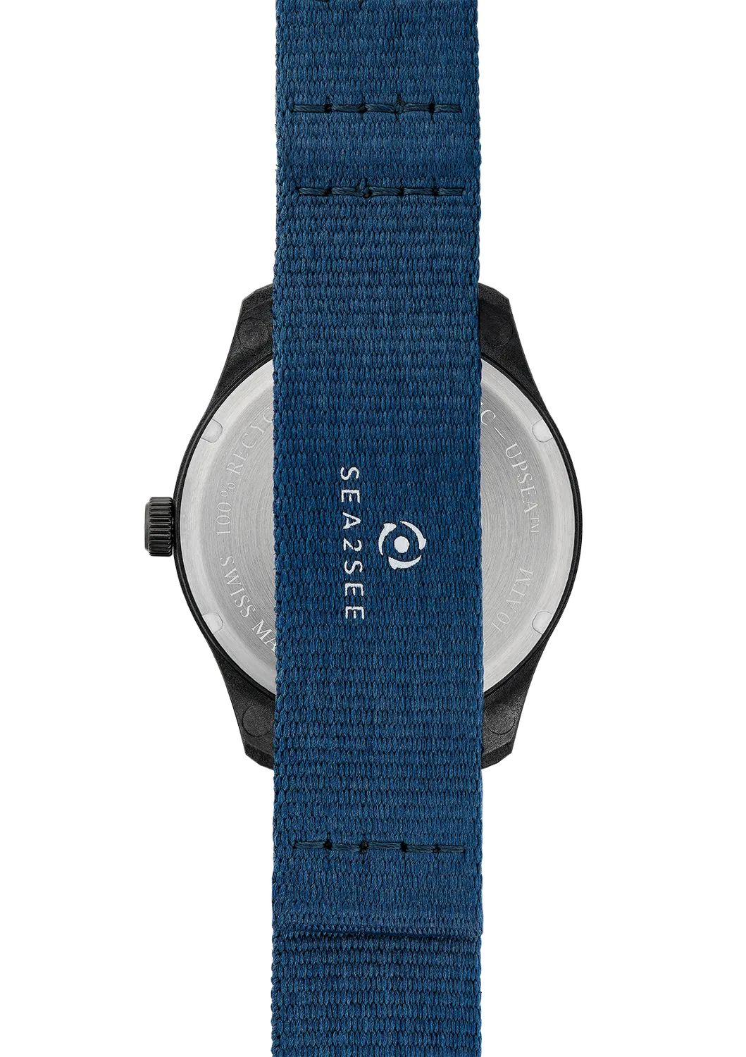 Sea2See Navy Blue Nato cinturino orologio blu 20 mm