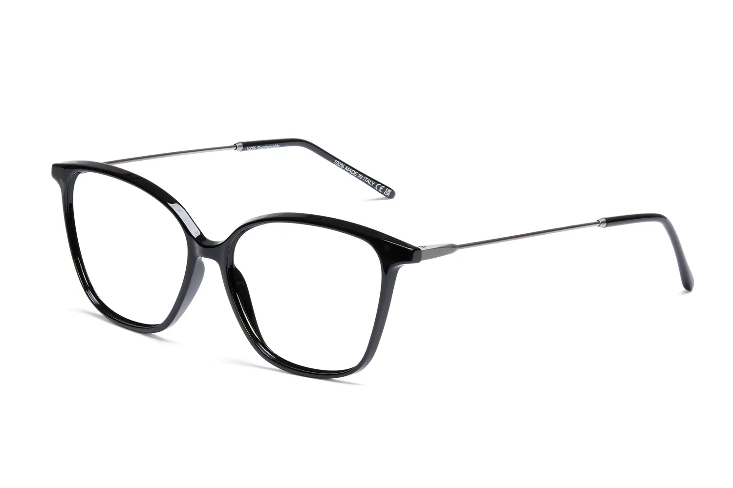 Sea2See Aliseo montatura da vista nera cat eye