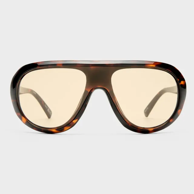 Le Specs Obsession occhiali da sole tartarugati mask