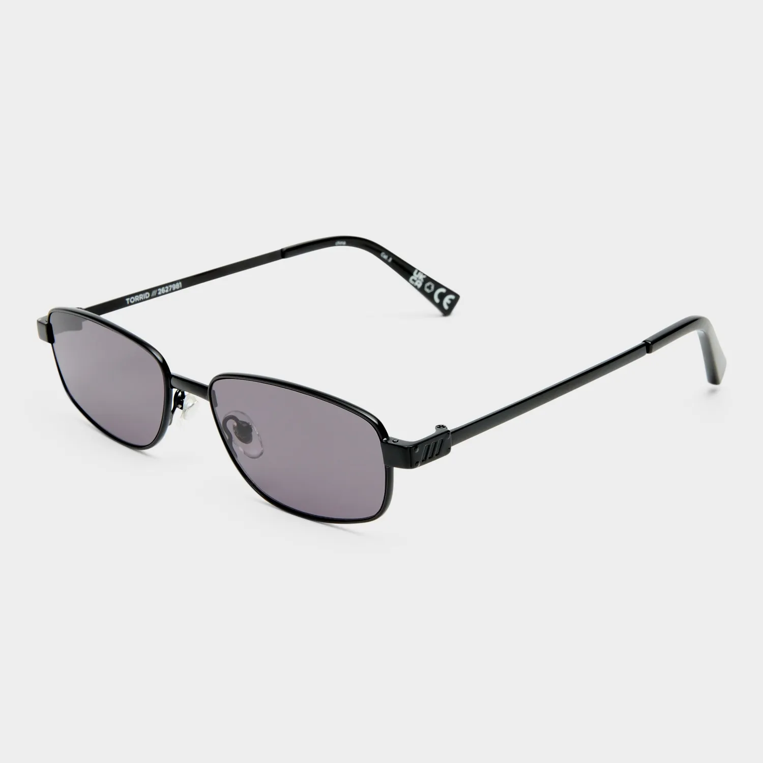 Le Specs Torrid occhiali da sole black rettangolari