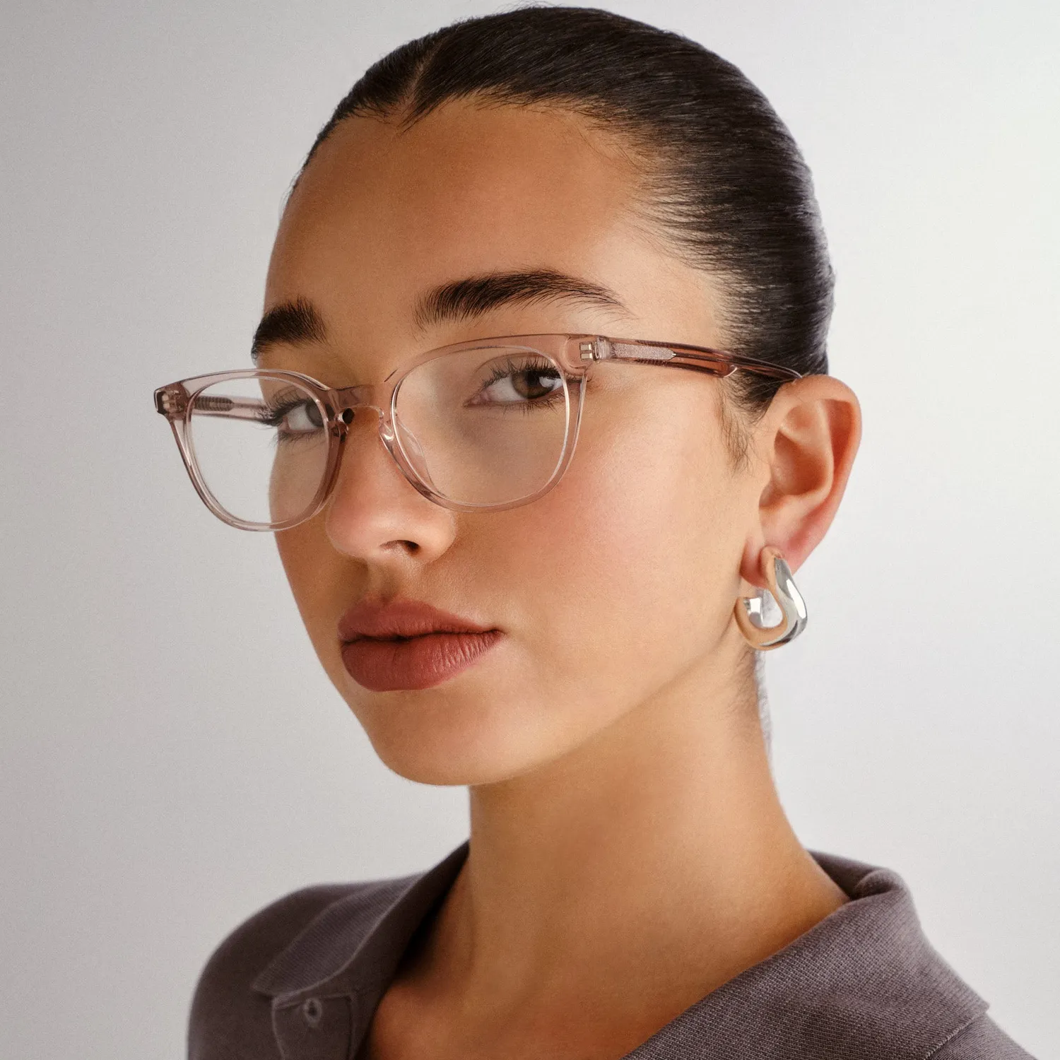 Le Specs Believer montatura da vista Rosewater acetato