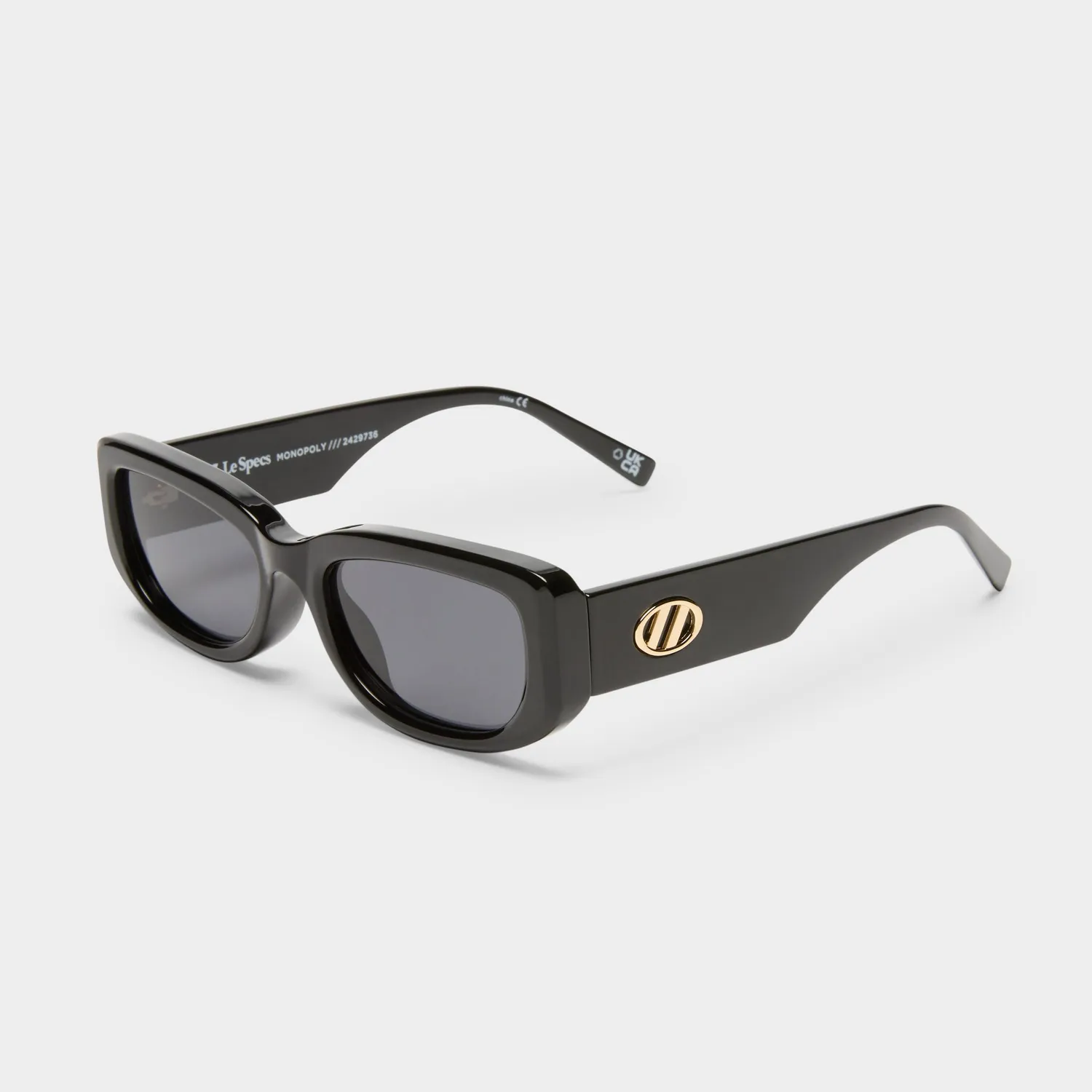 Le Specs Monopoly occhiali da sole nero lente fumé