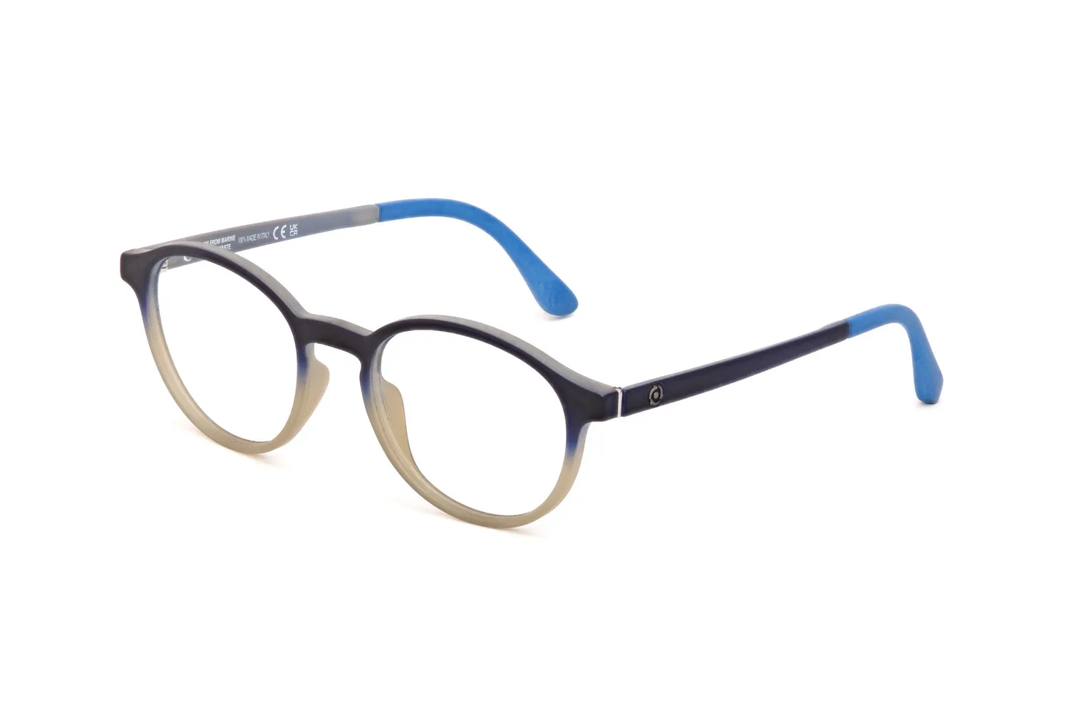 Sea2See Siracusa montatura vista blue grey matte con clip sole