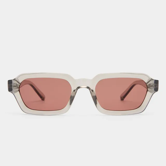 Le Specs Tension occhiali da sole grigi rettangolari
