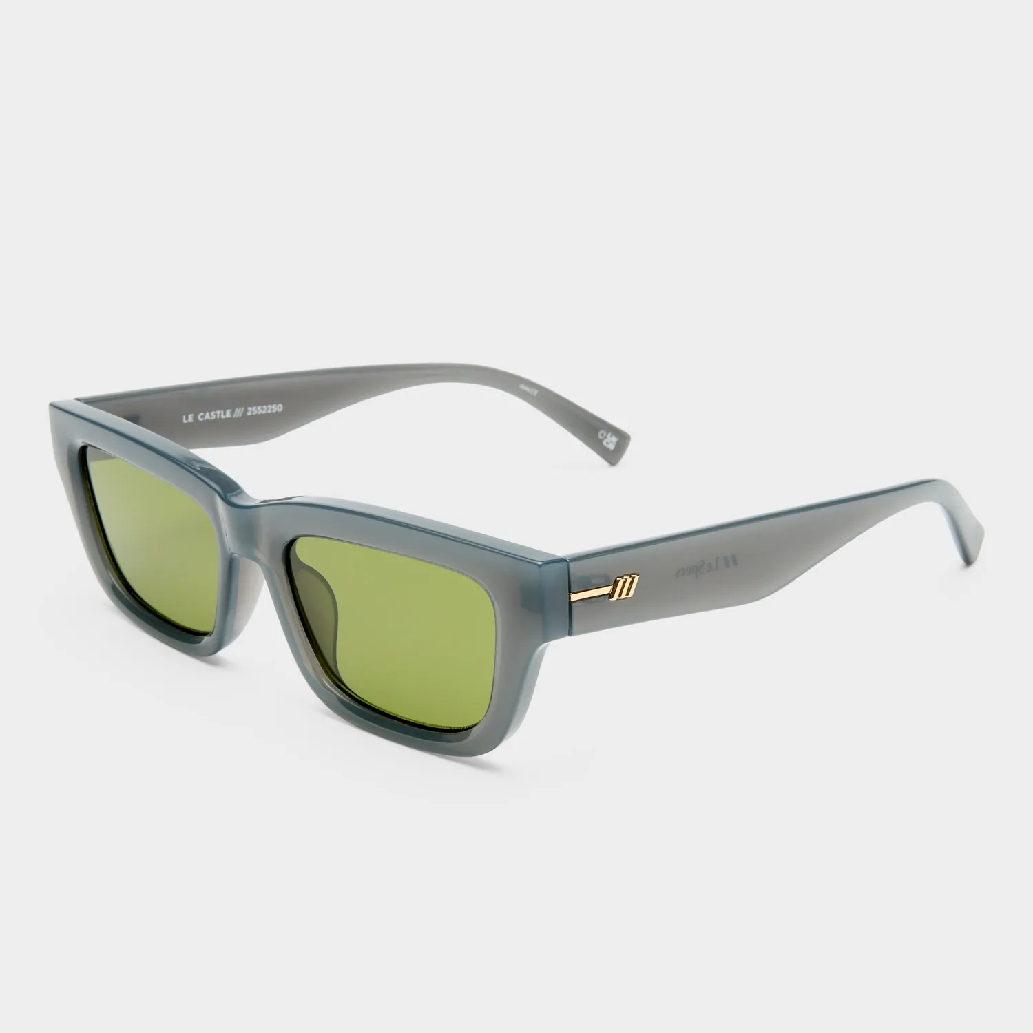 Le Specs Le Castle occhiale da sole shadow verde
