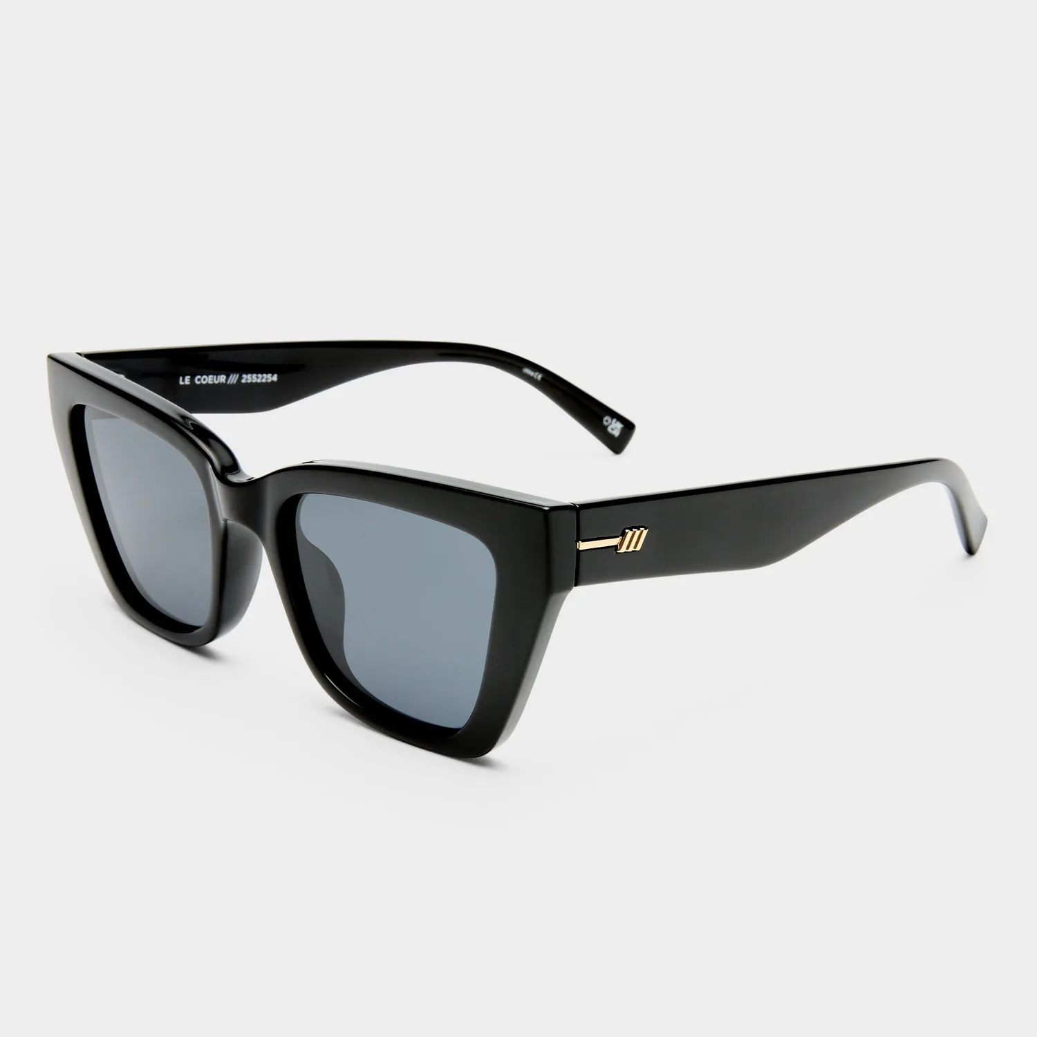 Le Specs Le Coeur occhiale da sole nero polarizzato
