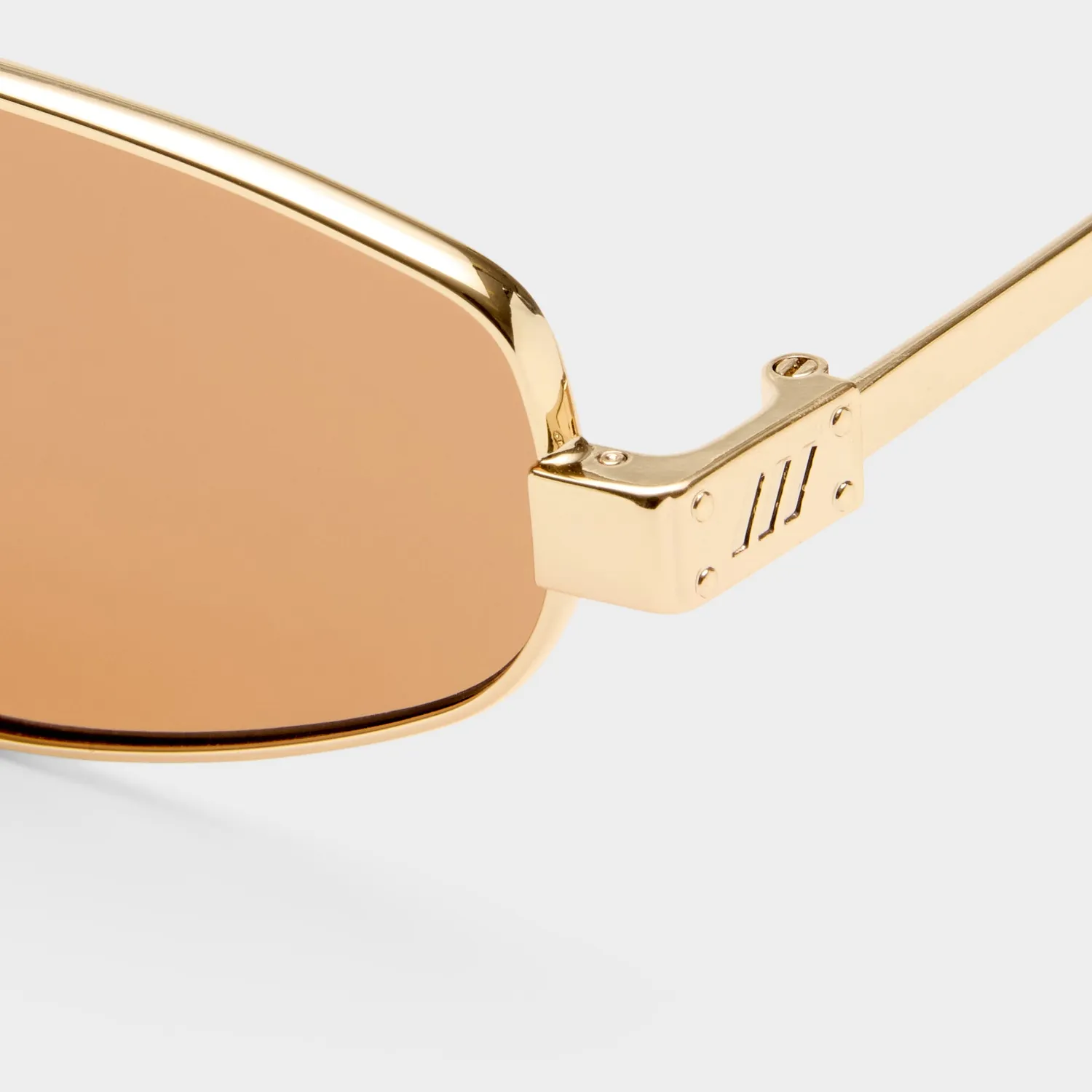 Le Specs Treasure occhiali da sole gold aviatore
