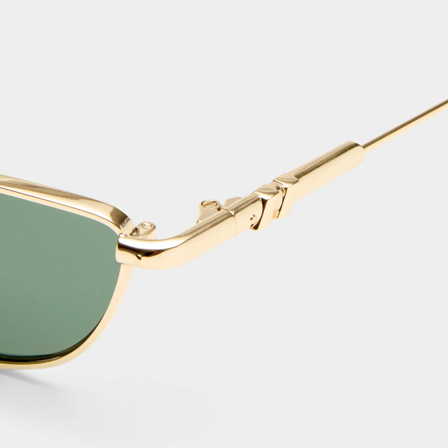 Le Specs Thorned occhiali da sole oro cat-eye khaki