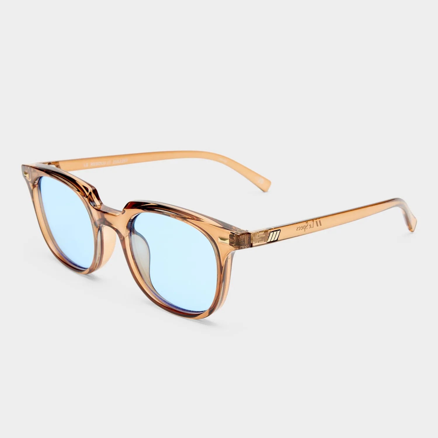 Le Specs Le Resolu occhiali da sole barley azzurri unisex