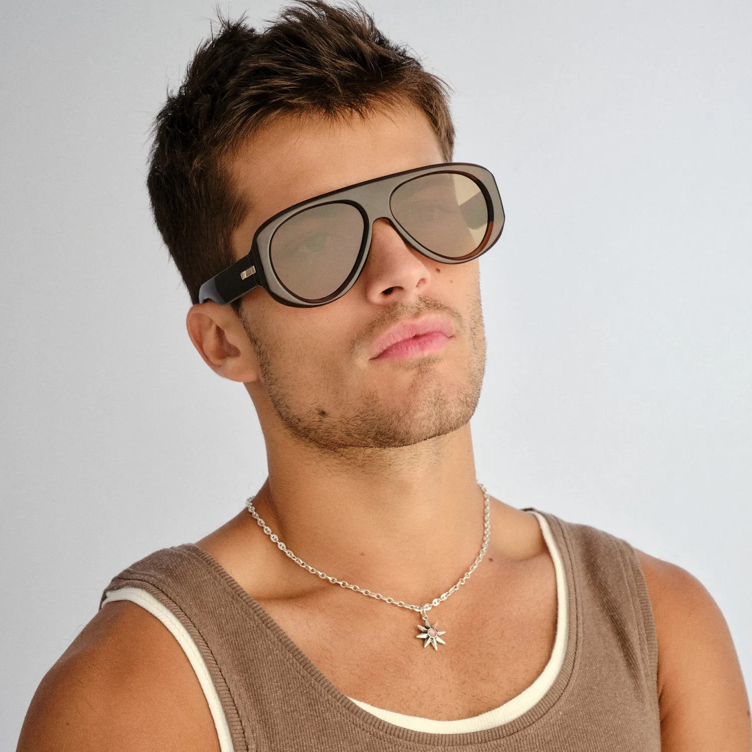 Le Specs Dream Boat occhiale da sole cocoa aviatore