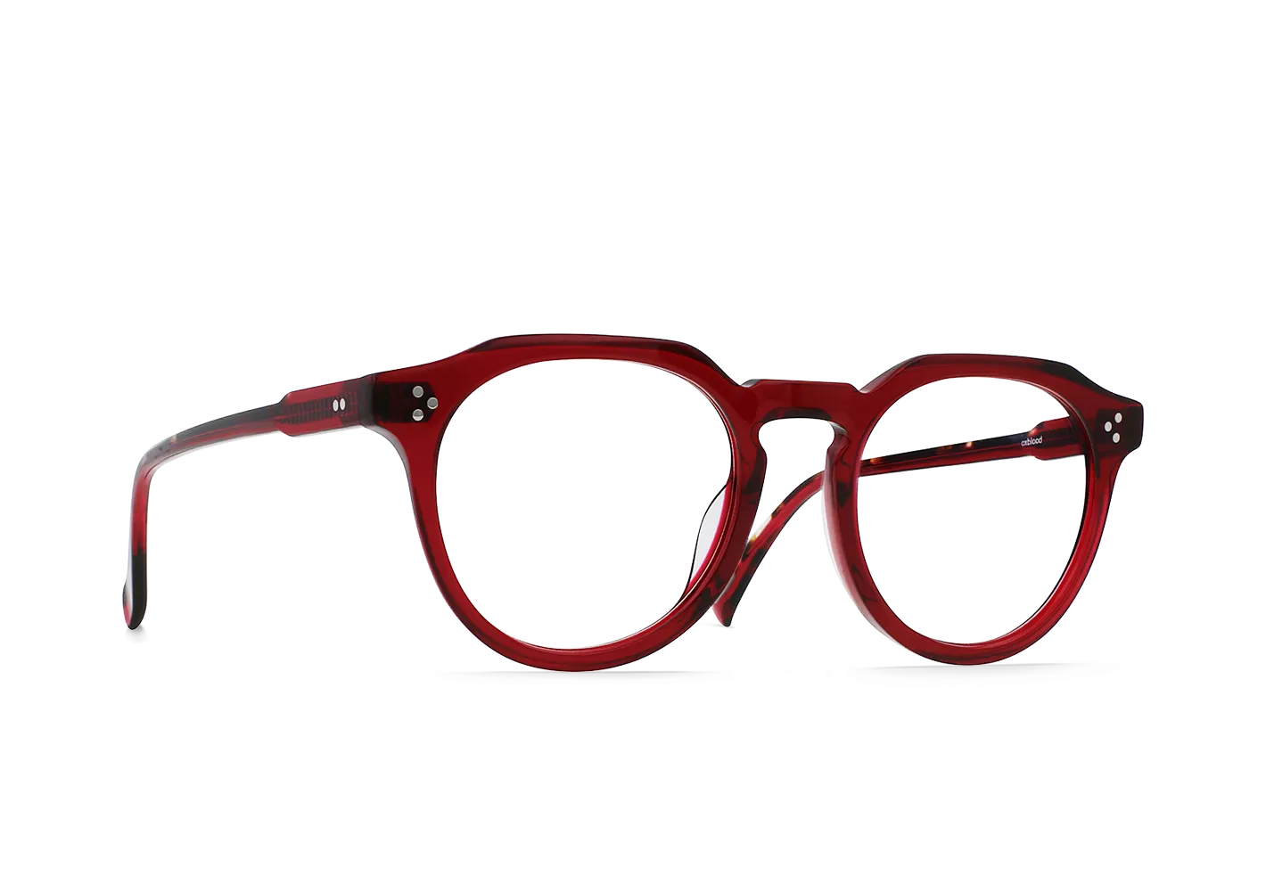 Raen Baley Oxblood Clear montatura da vista 51 acetato