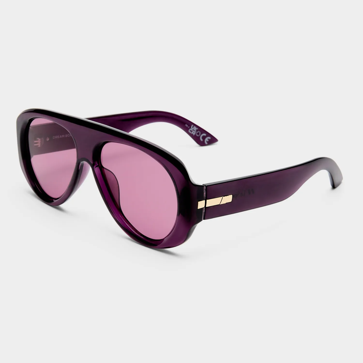 Le Specs Dream Boat occhiale da sole violet aviatore