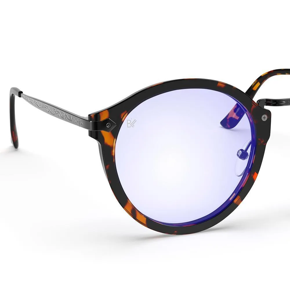 Hemmet Vintage Raider B+ montatura da vista oro luce blu