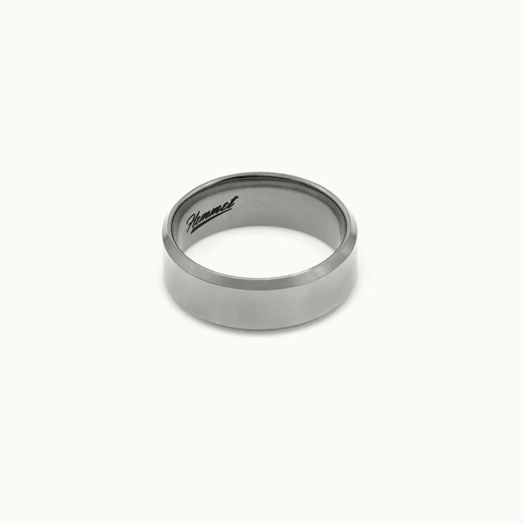 Hemmet Classic Flat Band anello oro giallo misura 8