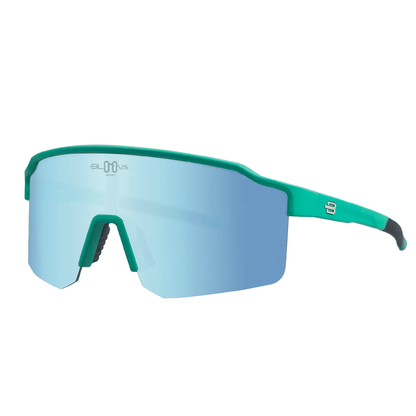 Bloovs Taroko Basso Verde Ghiaccio Blu occhiali da sole sportivi