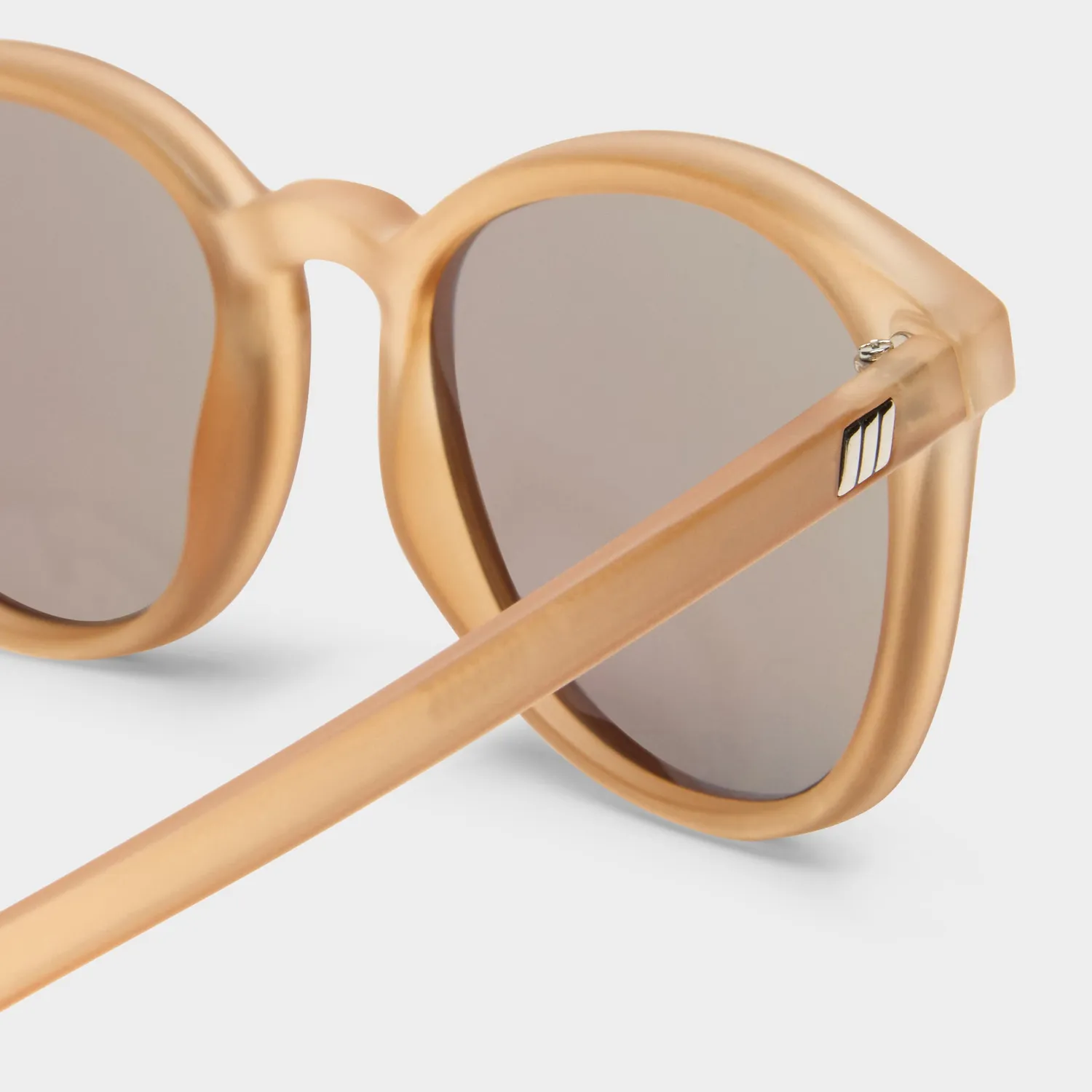 Le Specs Bandwagon occhiali da sole raw sugar tondi
