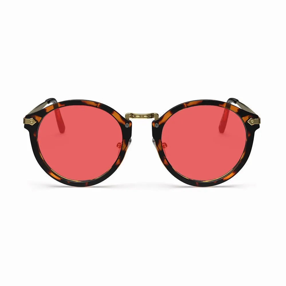 Hemmet Vintage Raider Valentine occhiali sole con clip-on oro