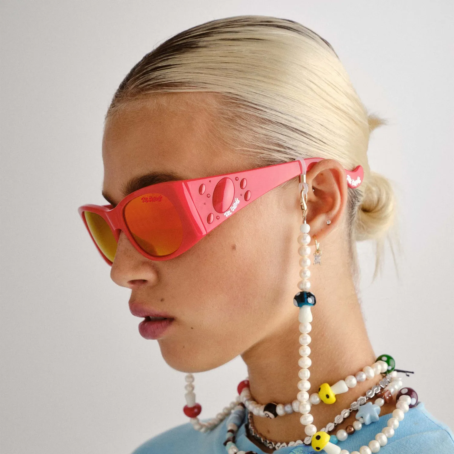 Le Specs Free Lawyer occhiali da sole flame red mirror