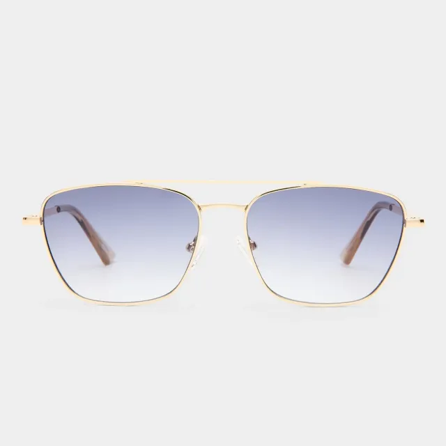 Le Specs Diametric II occhiale da sole aviatore oro medium