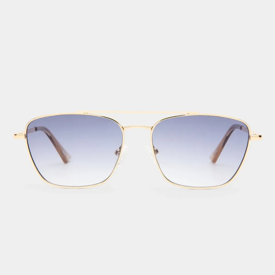 Le Specs Diametric II occhiale da sole aviatore oro medium