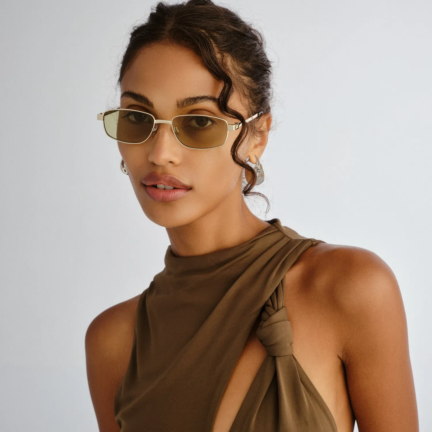 Le Specs Torrid occhiale da sole oro