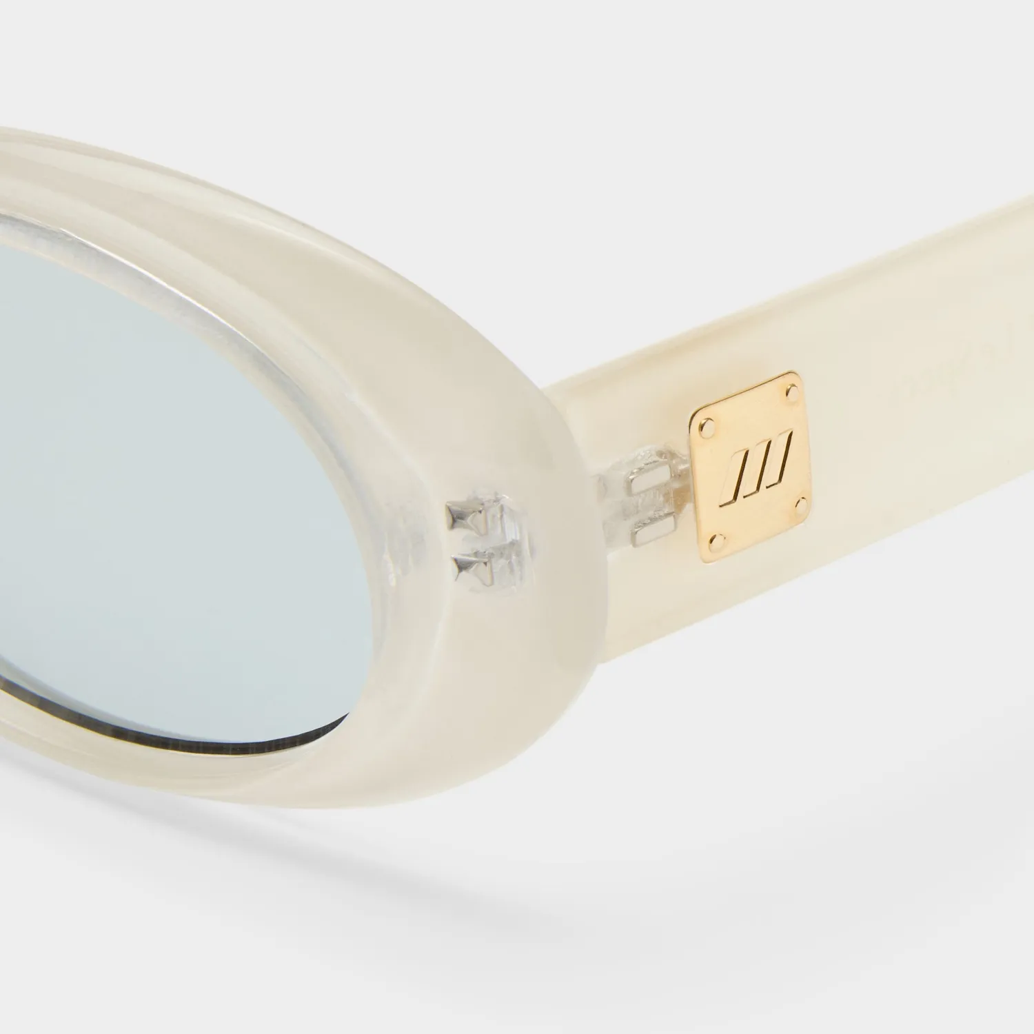 Le Specs Work It occhiale da sole beige ovale