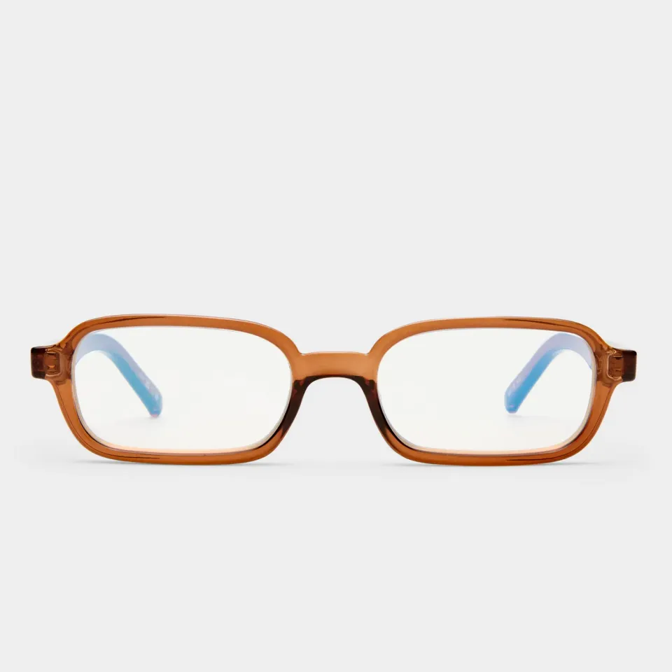 Le Specs Pilferer occhiali luce blu chestnut unisex