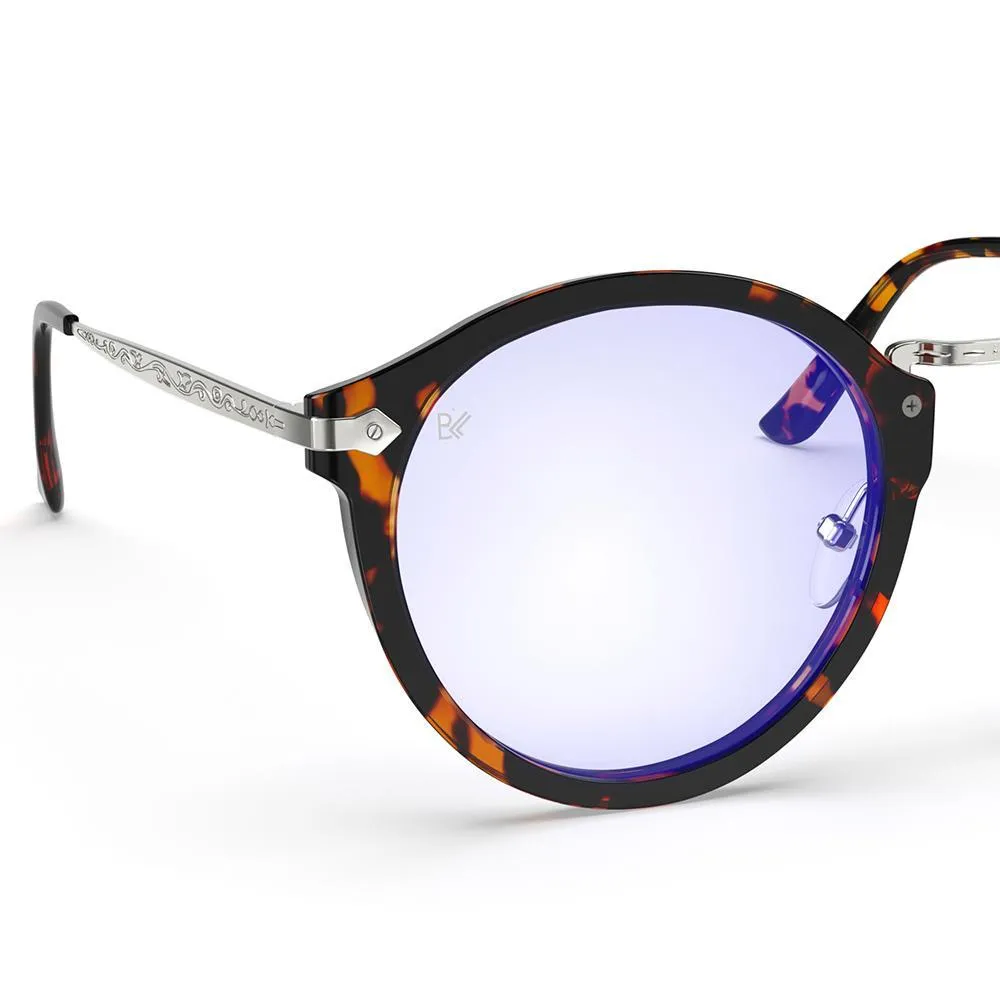 Hemmet Vintage Raider B+ montatura da vista oro luce blu