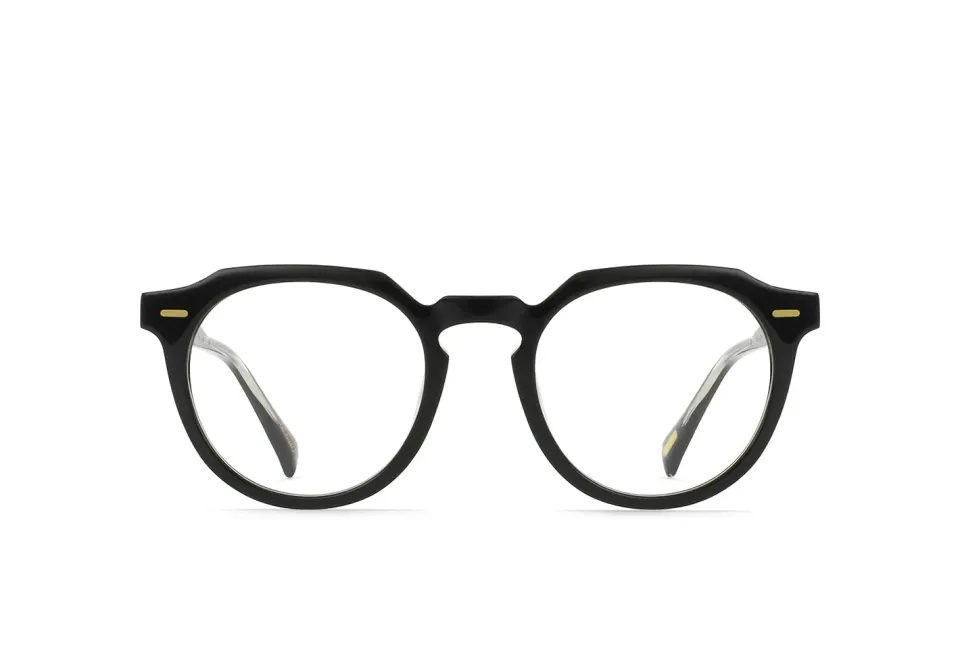Raen Gild Crystal Black Clear montatura da vista 49 acetato