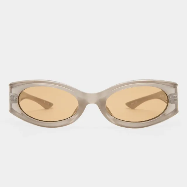 Le Specs Glaciem occhiali da sole pearl sandstone sportivi