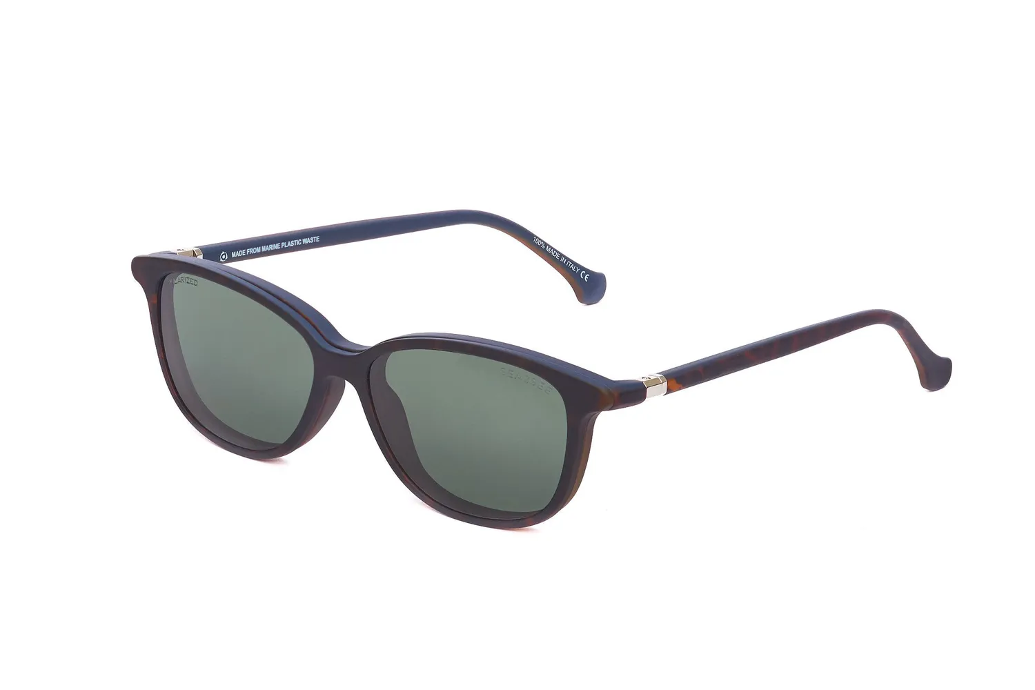 Sea2See Formentera montatura da vista nera con clip sole