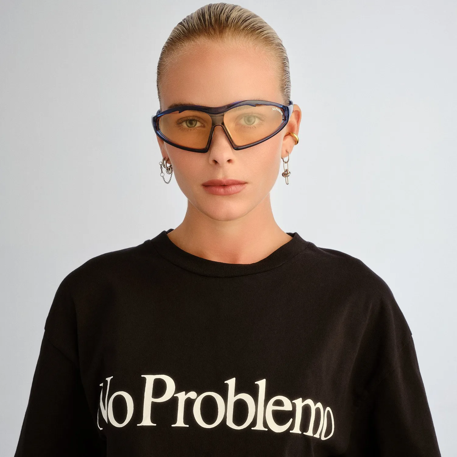 Le Specs Flux occhiale da sole blu cobalto