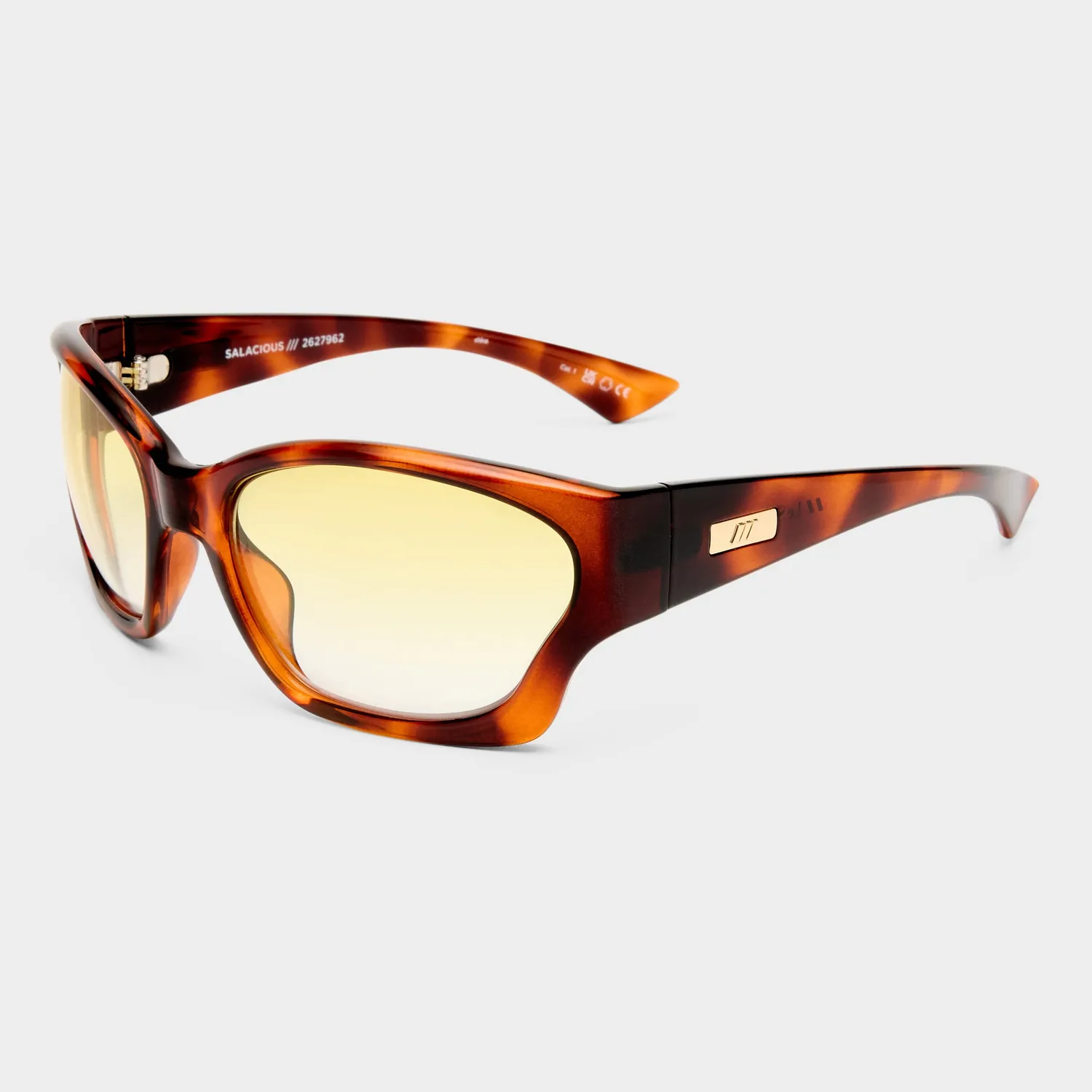 Le Specs Salacious occhiale da sole toffee tort wrap