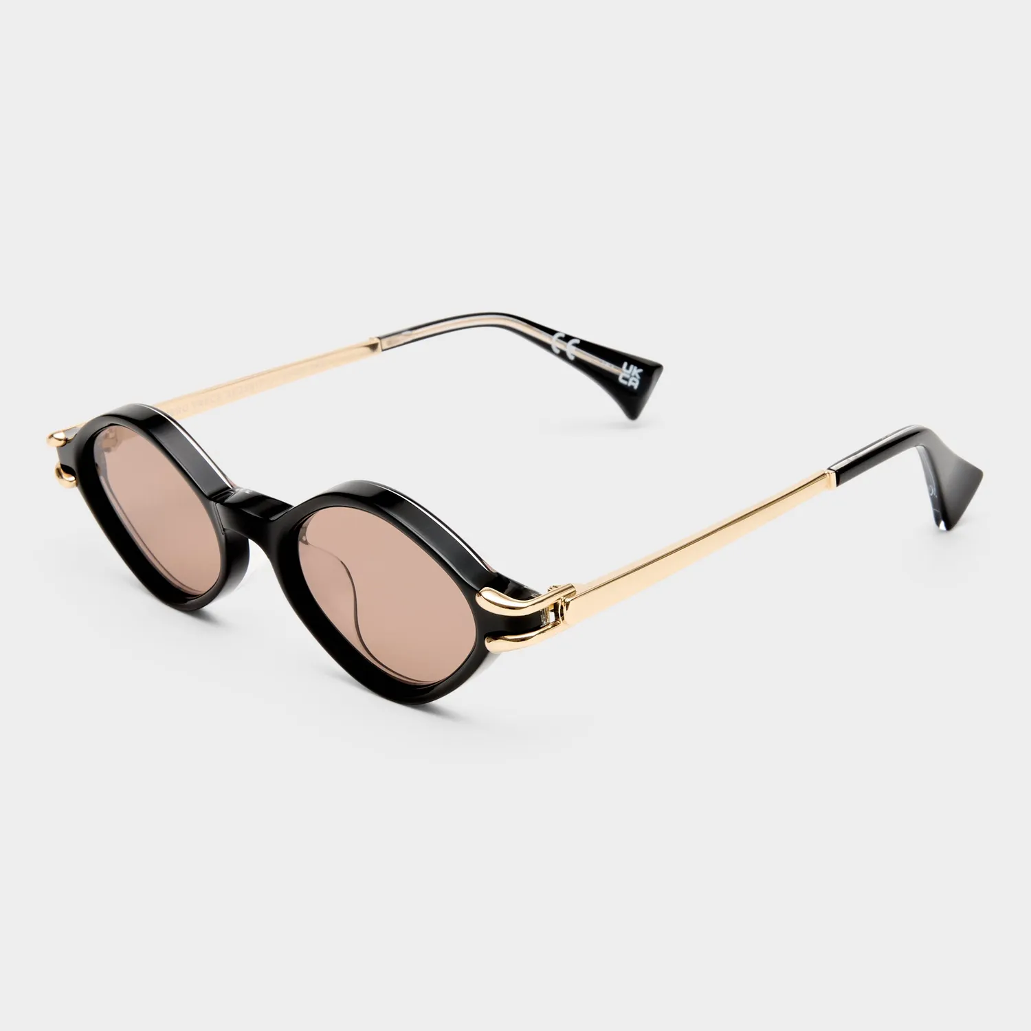 Le Specs Numero Trece occhiali da sole nero ovali