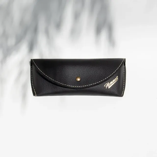Hemmet Original astuccio occhiali nero vegan