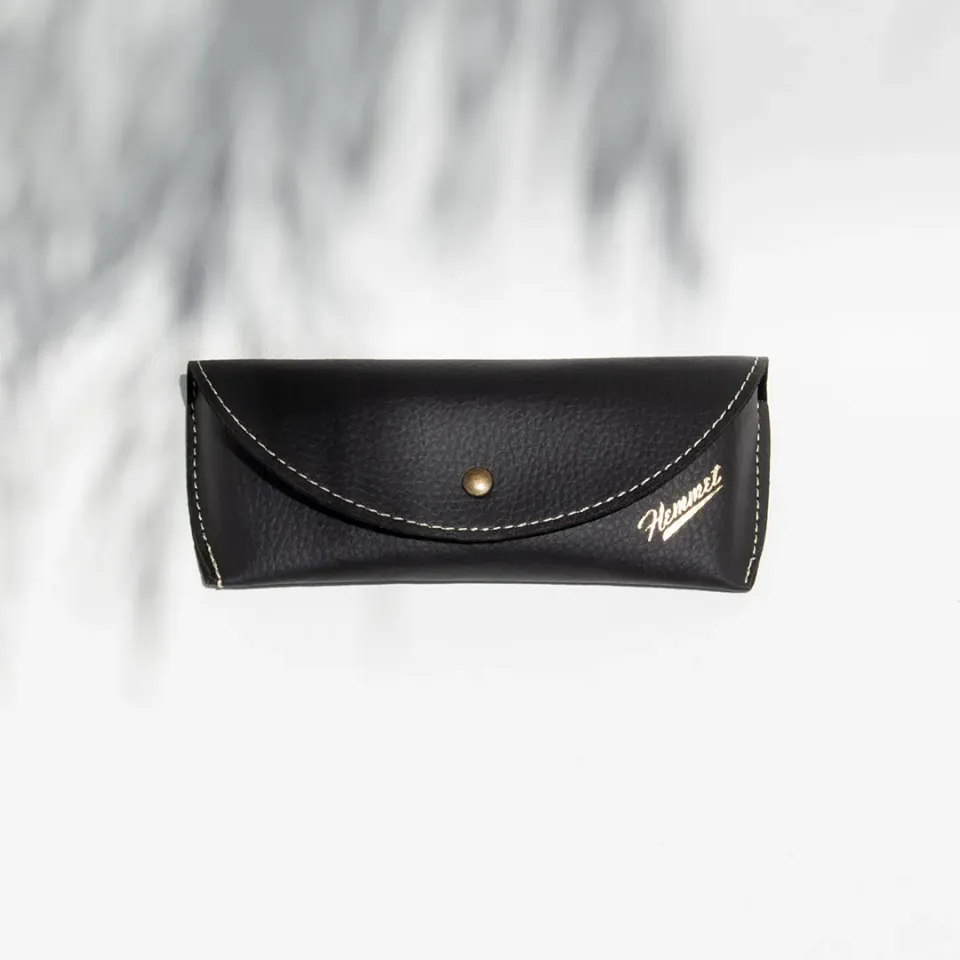 Hemmet Original astuccio occhiali nero vegan