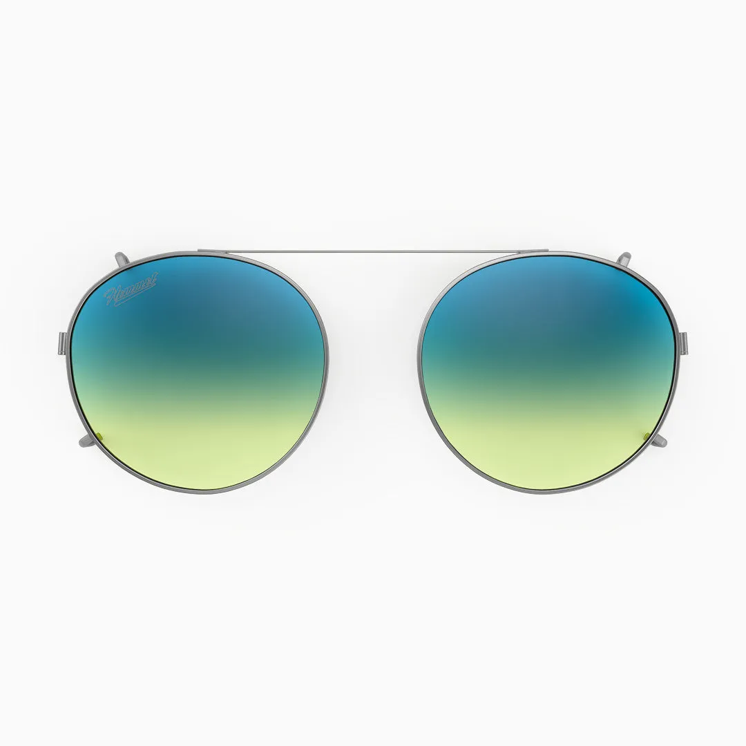 Hemmet Clip-on Series 2 S2 SUN Acid Blue clip-on argento