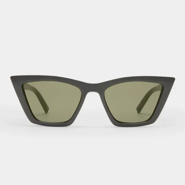 Le Specs Velodrome occhiali da sole nero cat-eye