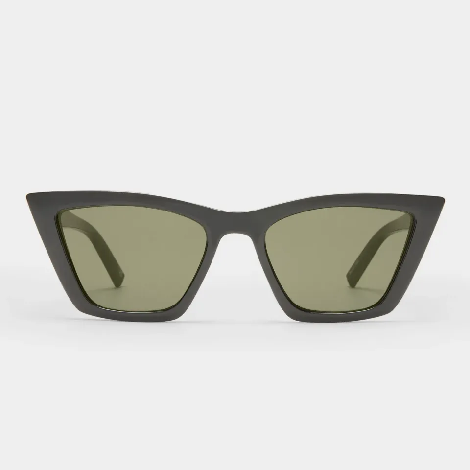 Le Specs Velodrome occhiali da sole nero cat-eye
