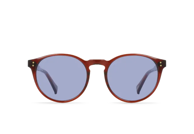 Raen Beal Sun 52 occhiali da sole rotondi beige