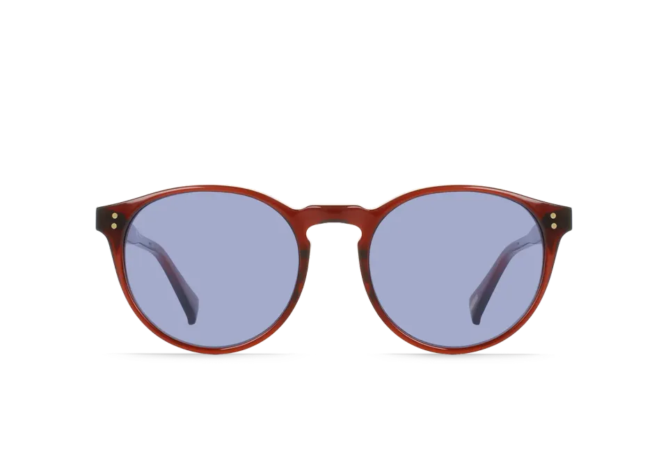 Raen Beal Sun 52 occhiali da sole rotondi beige