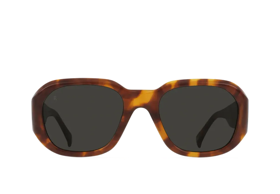 Raen Zouk occhiale da sole Oso Tortoise 53 oversize
