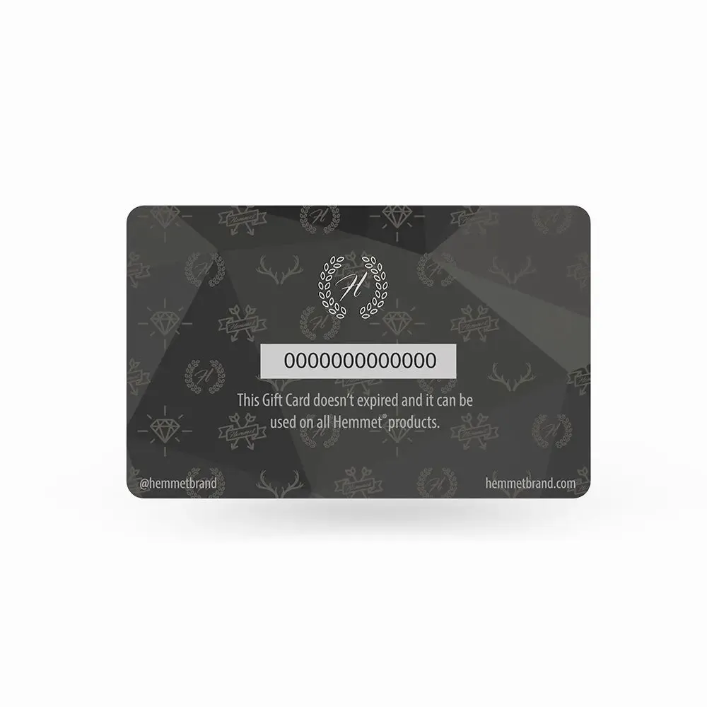 Hemmet Gift Card buono regalo 100 euro argento