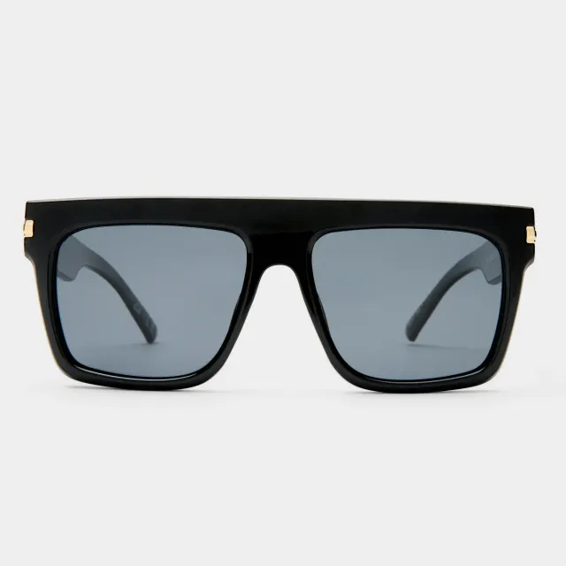 Le Specs Offside occhiale da sole nero polarized scudo