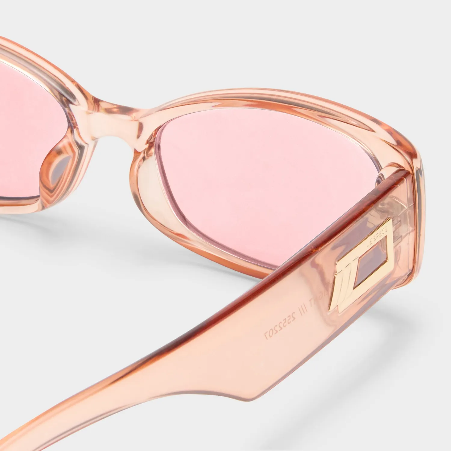 Le Specs Starlight occhiale da sole rosa polarizzate