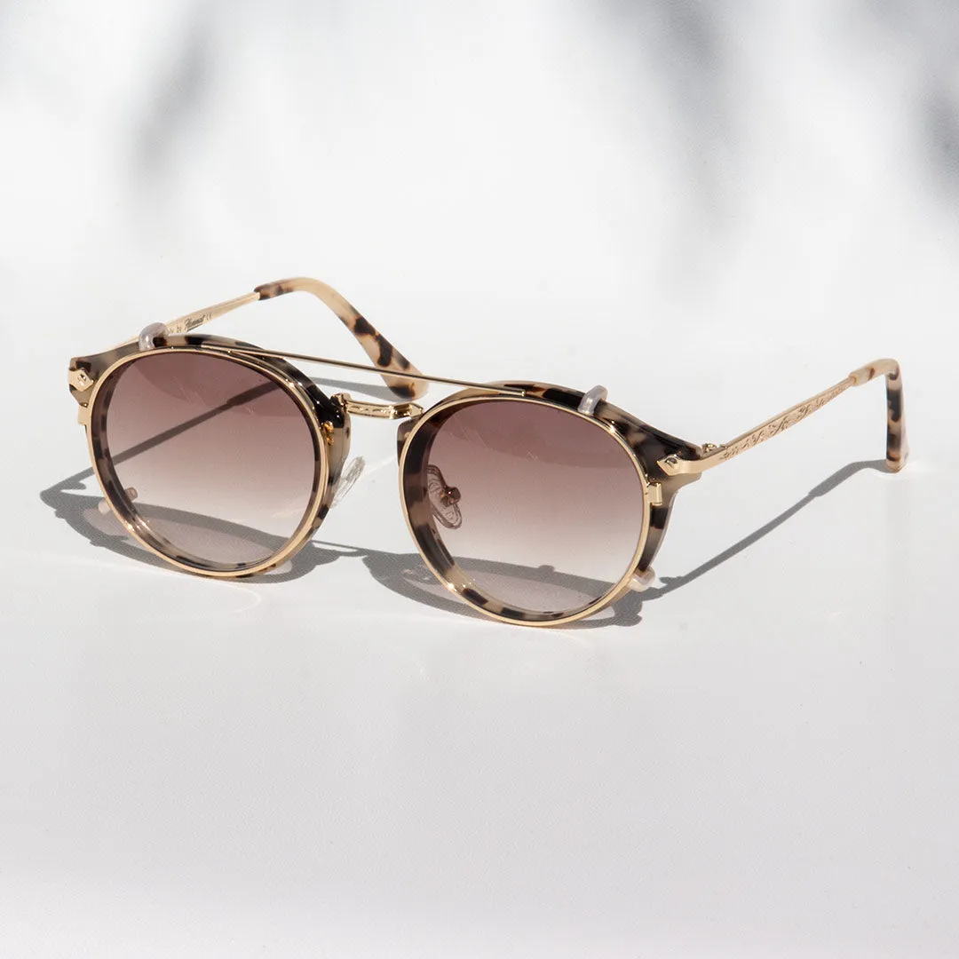 Hemmet Vintage Raider Deluxe Clip S2 occhiale marrone chiaro