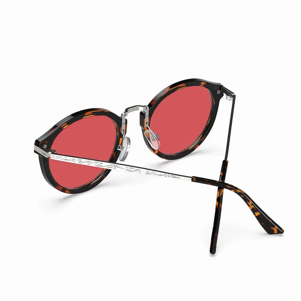 Hemmet Vintage Raider Valentine occhiali sole con clip-on oro