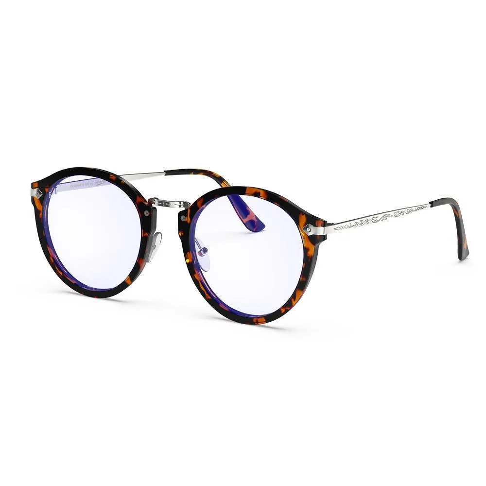 Hemmet Vintage Raider B+ montatura da vista oro luce blu