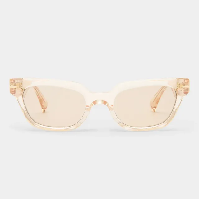Le Specs Numero Tres occhiali da sole dune rettangolari