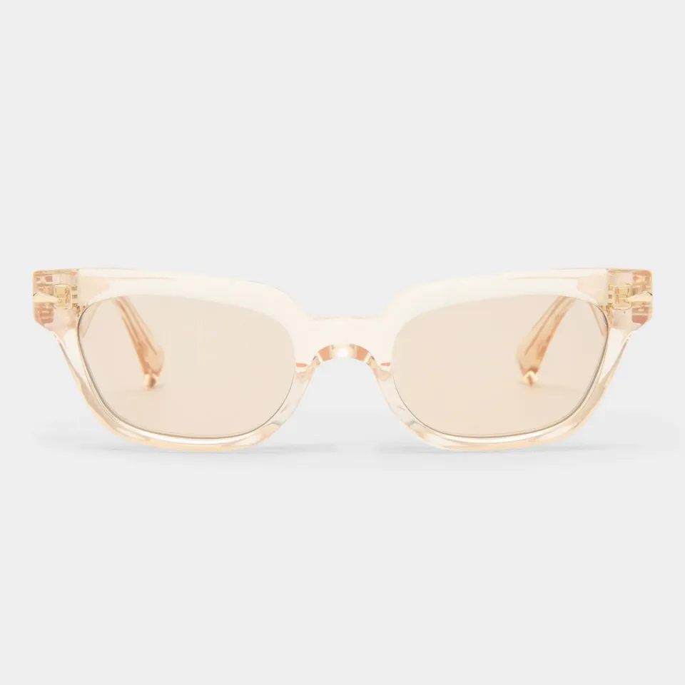 Le Specs Numero Tres occhiali da sole dune rettangolari